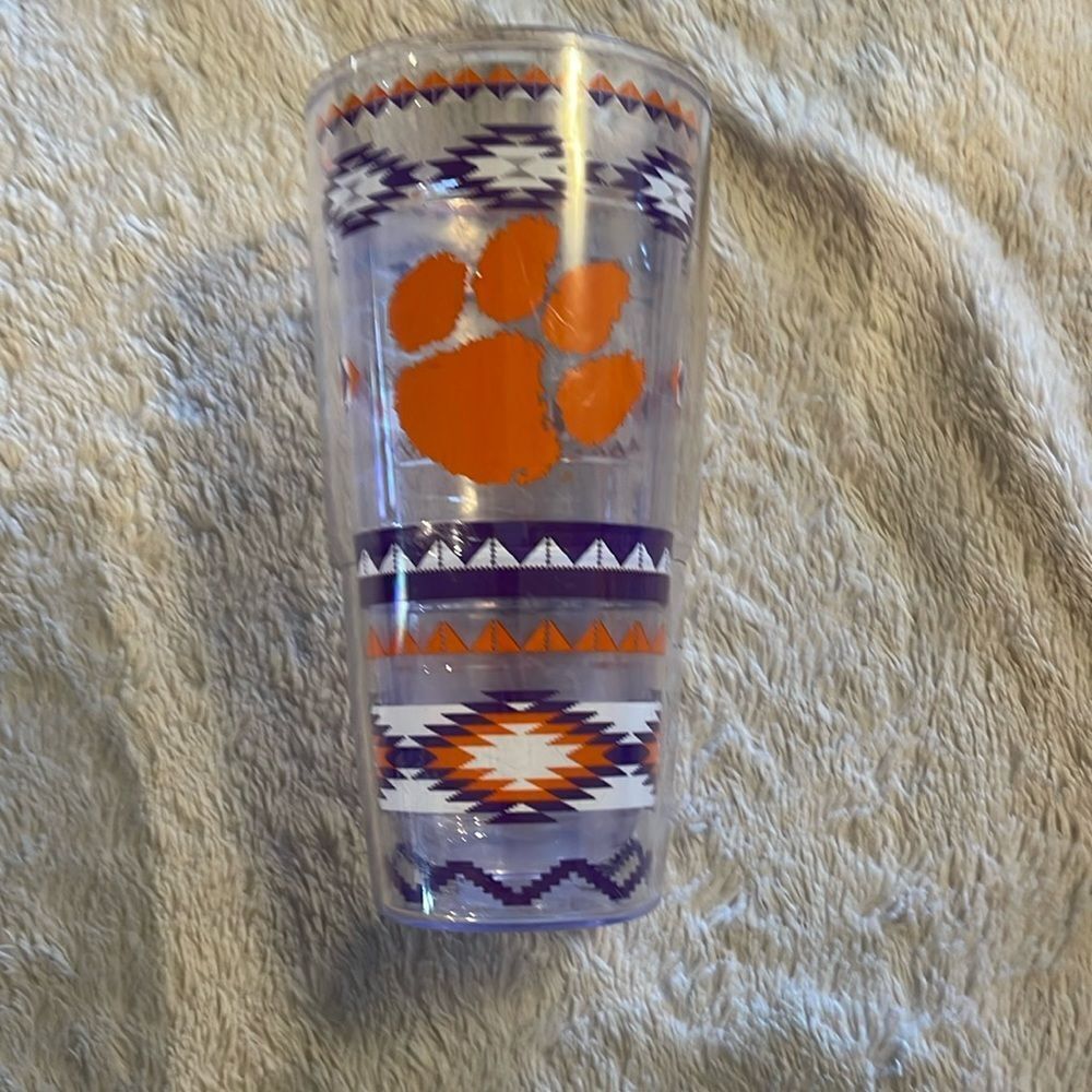 Clemson 24 ounce Tervis  Tumbler